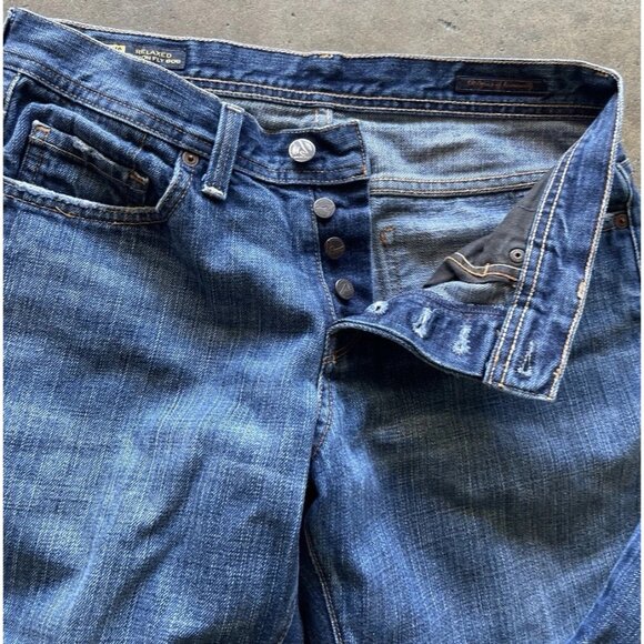 Vintage Citizens of Humanity Women’s Sz 30 Evans Relaxed Button 606 Jeans USA - Picture 12 of 16